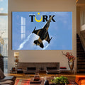 Türk F16 Uçağı Cam Tablo – Cam Tablo
