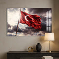 Türk Bayrağı Cam Tablo – Cam Tablo