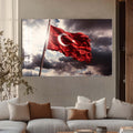Türk Bayrağı Cam Tablo – Cam Tablo
