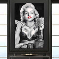 Marilyn Monroe Cam Tablo
