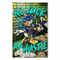 No Luck All Hustle Cam Tablo