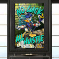 No Luck All Hustle Cam Tablo
