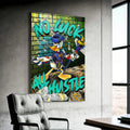No Luck All Hustle Cam Tablo