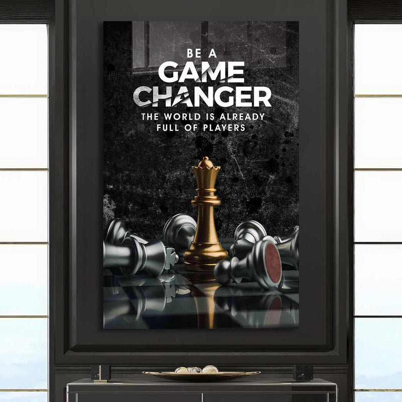 Be A Game Changer Cam Tablo – Cam Tablo
