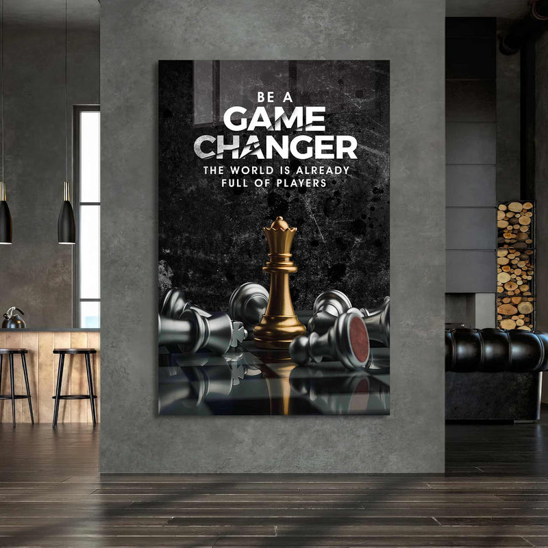 Be A Game Changer Cam Tablo – Cam Tablo