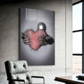 Robot Kalp Cam Tablo