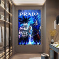 Prada Anime Temalı Cam Tablo
