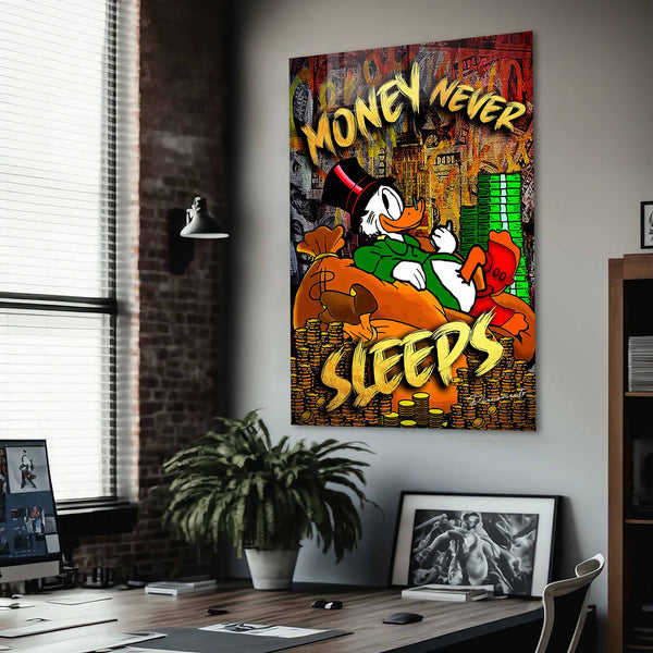 Money Never Sleeps Cam Tablo