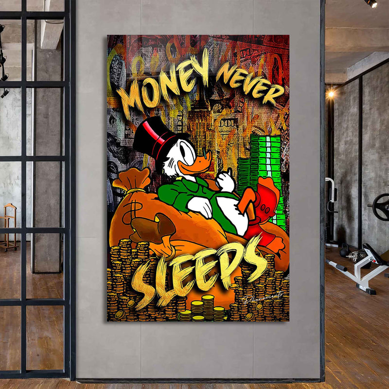 Money Never Sleeps Cam Tablo