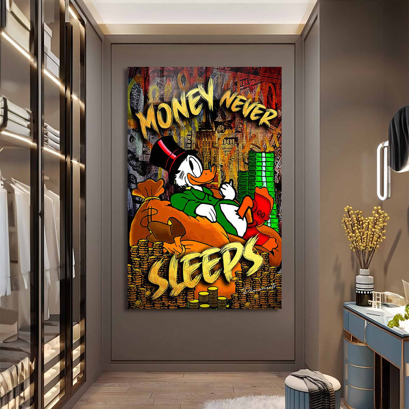 Money Never Sleeps Cam Tablo