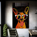 Cool Köpek Cam Tablo – Cam Tablo