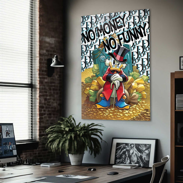 No Money No Funny Cam Tablo