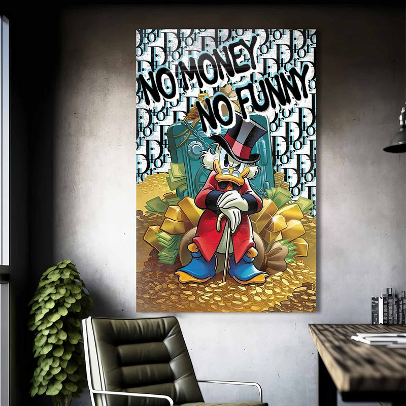 No Money No Funny Cam Tablo