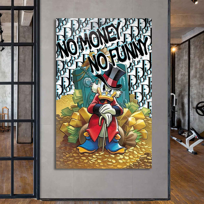 No Money No Funny Cam Tablo