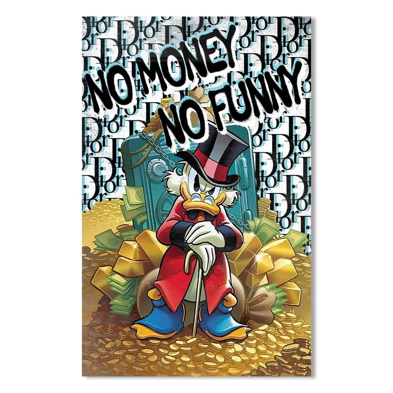 No Money No Funny Cam Tablo