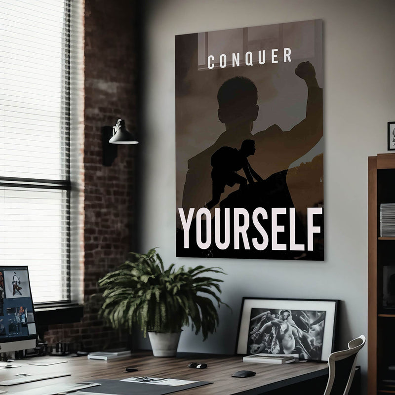 Conquer Yourself Cam Tablo – Cam Tablo