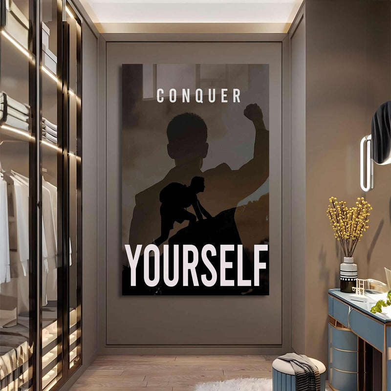 Conquer Yourself Cam Tablo – Cam Tablo