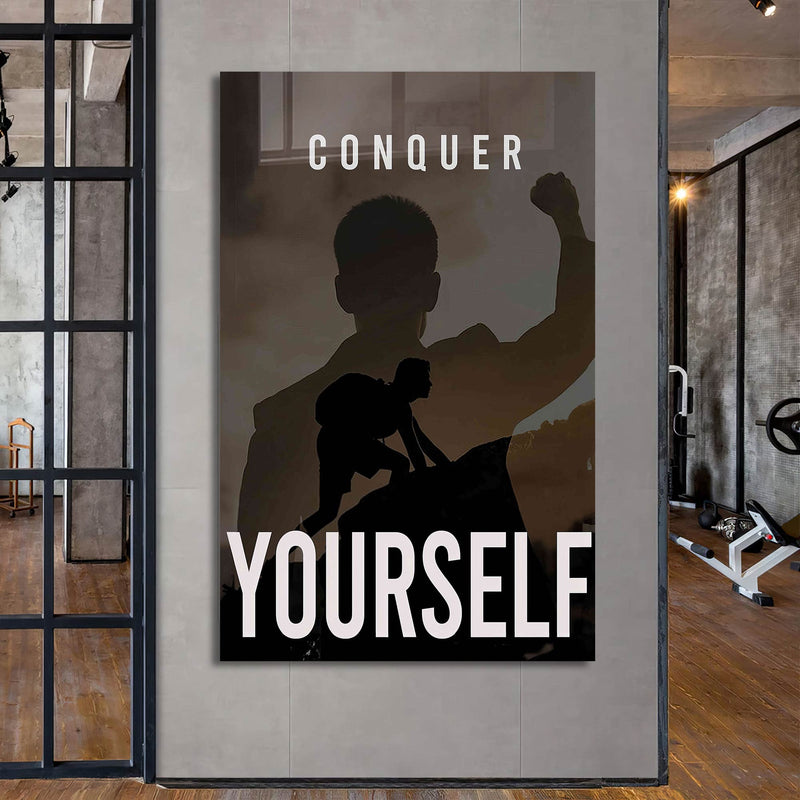 Conquer Yourself Cam Tablo – Cam Tablo