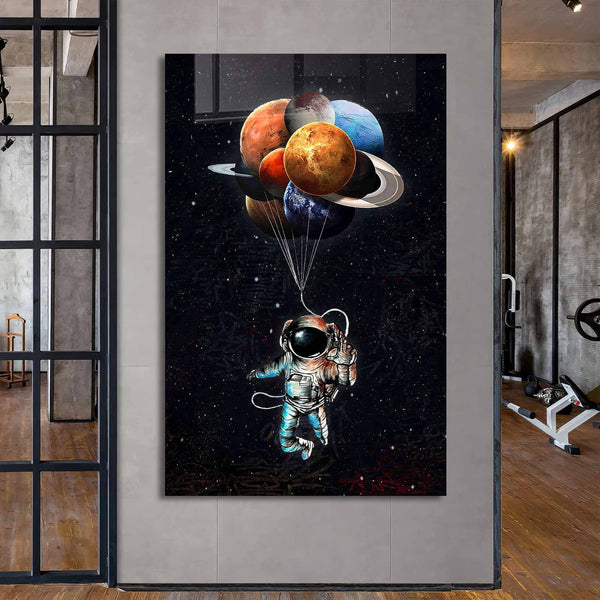 Gezegenler Cam Tablo