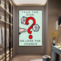 Take The Risk Cam Tablo