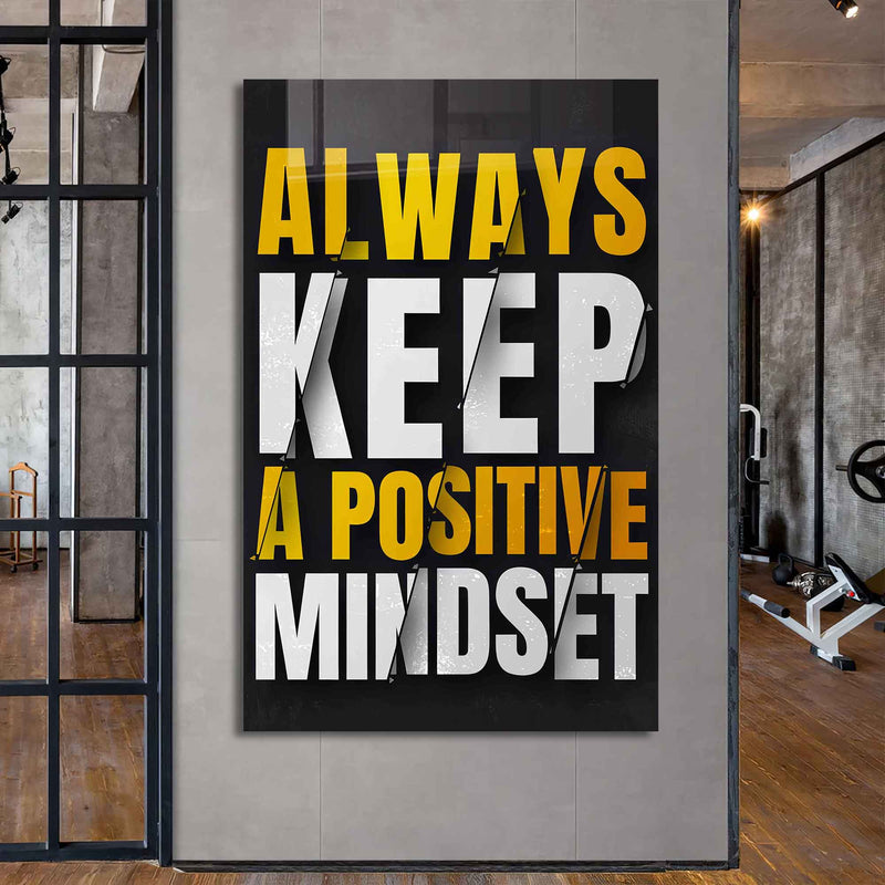 Always Keep A Positive Mindset Cam Tablo – Cam Tablo