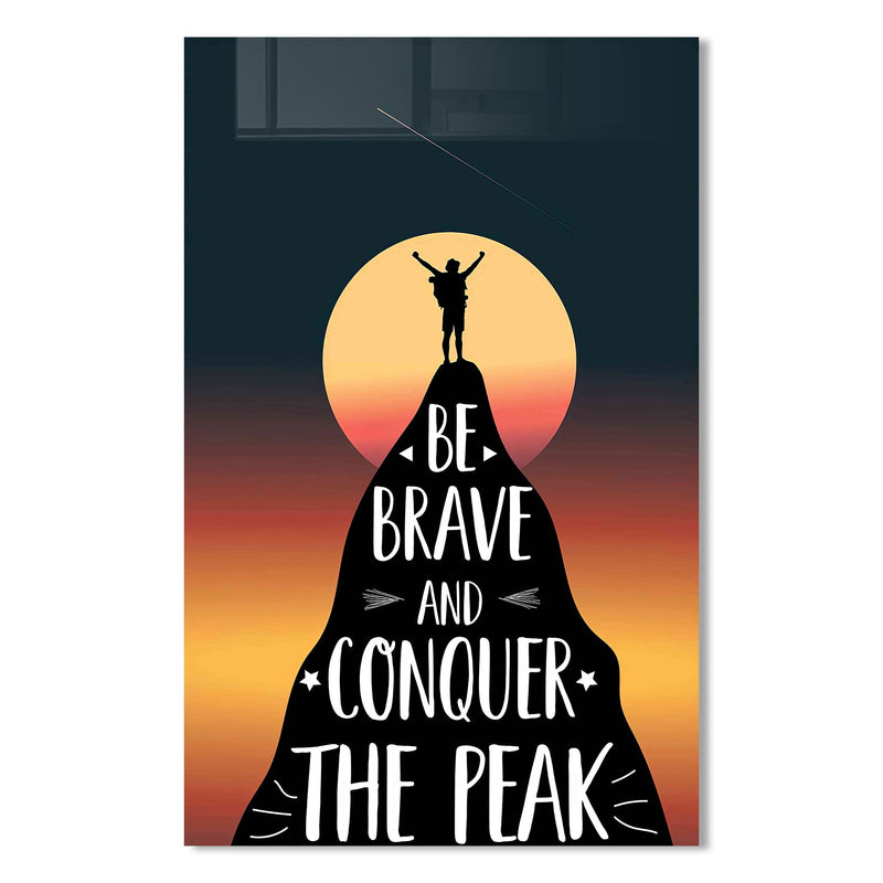 Be Brave And Conquer The Peak Cam Tablo – Cam Tablo