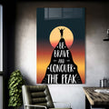 Be Brave And Conquer The Peak Cam Tablo – Cam Tablo