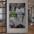 Believe Futbol Temalı Cam Tablo – Cam Tablo