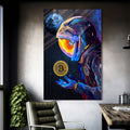Astronot Bitcoin Cam Tablo – Cam Tablo