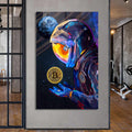 Astronot Bitcoin Cam Tablo – Cam Tablo