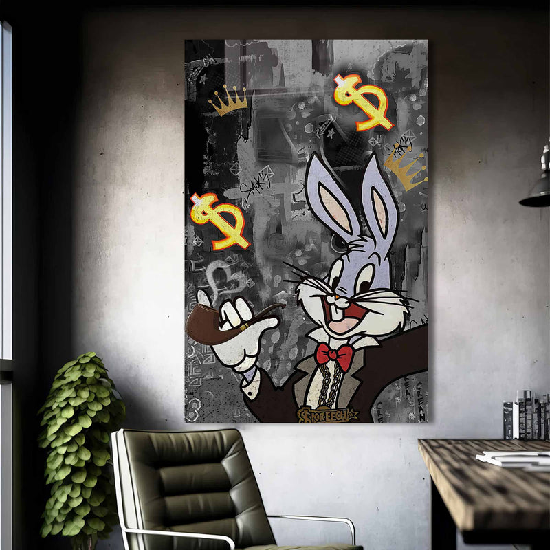 Bugs Bunny Cam Tablo – Cam Tablo