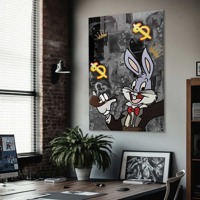 Bugs Bunny Cam Tablo – Cam Tablo