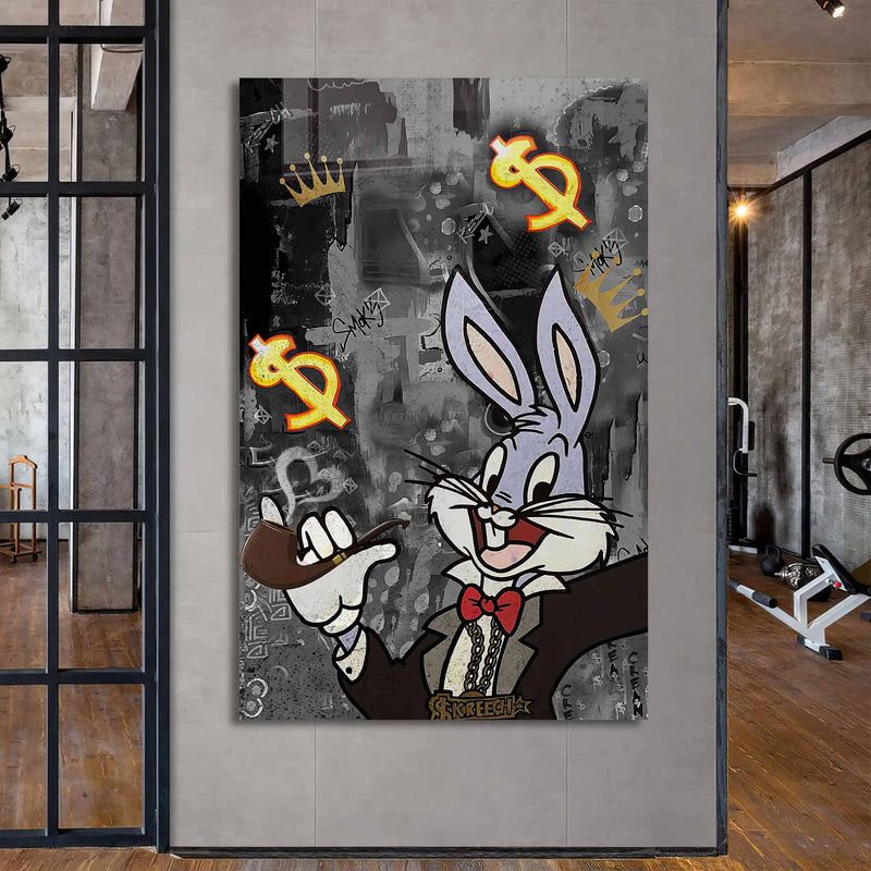 Bugs Bunny Cam Tablo – Cam Tablo
