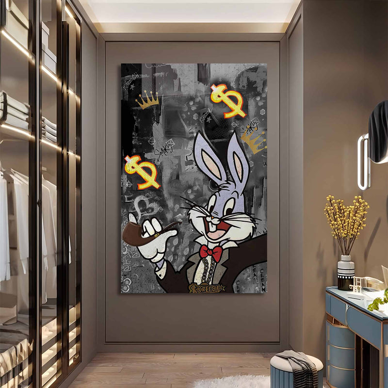 Bugs Bunny Cam Tablo – Cam Tablo