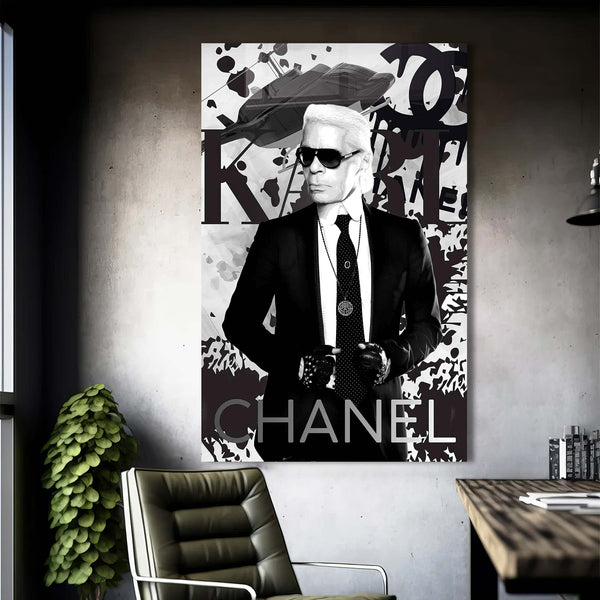 Chanel x Karl Cam Tablo