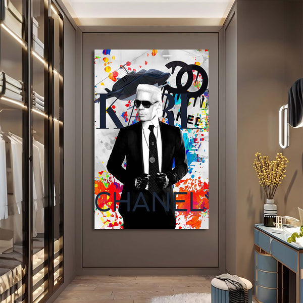 Chanel x Karl Cam Tablo