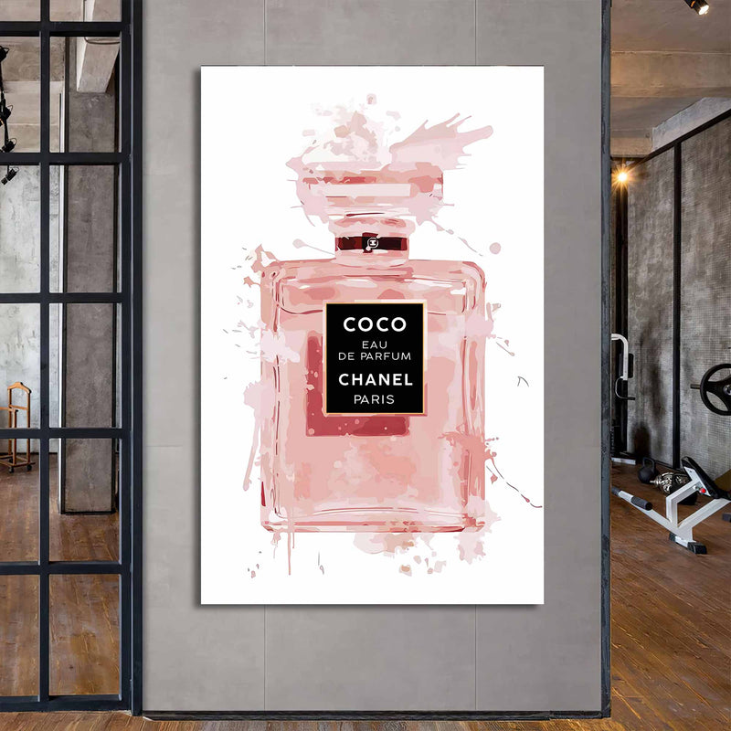 Chanel Parfüm Cam Tablo – Cam Tablo