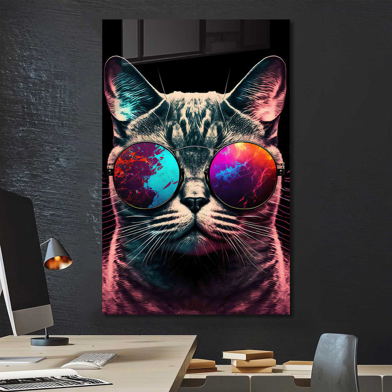 Cool Kedi Cam Tablo – Cam Tablo