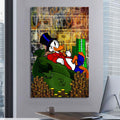 Zengin Donald Duck Cam Tablo