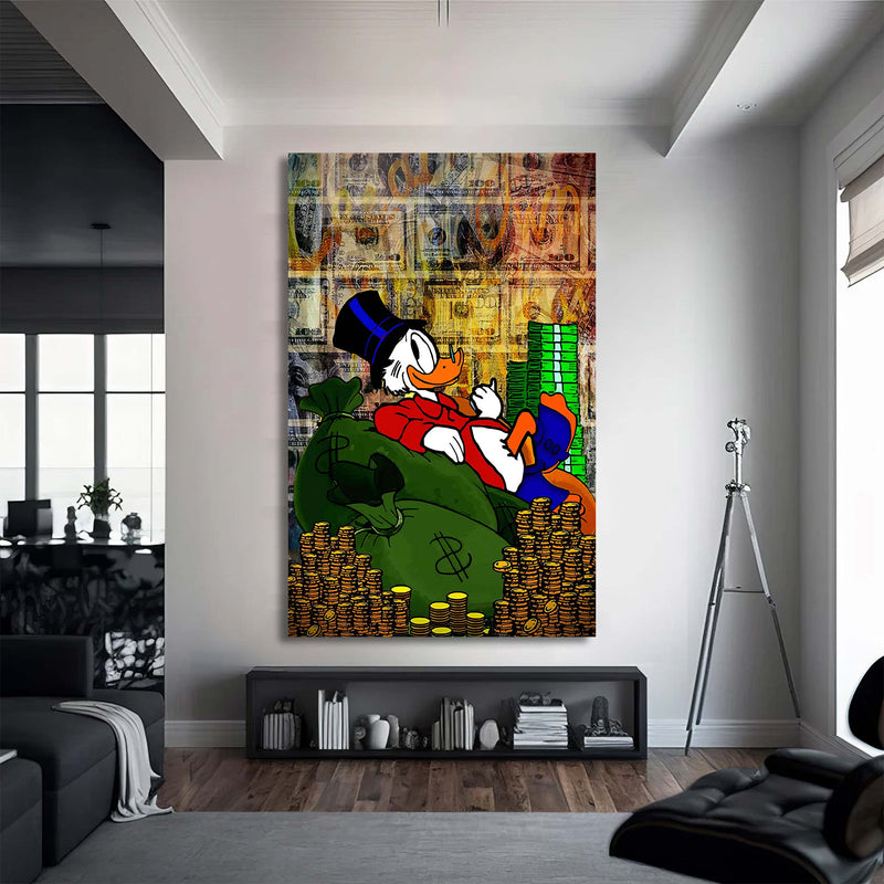 Zengin Donald Duck Cam Tablo