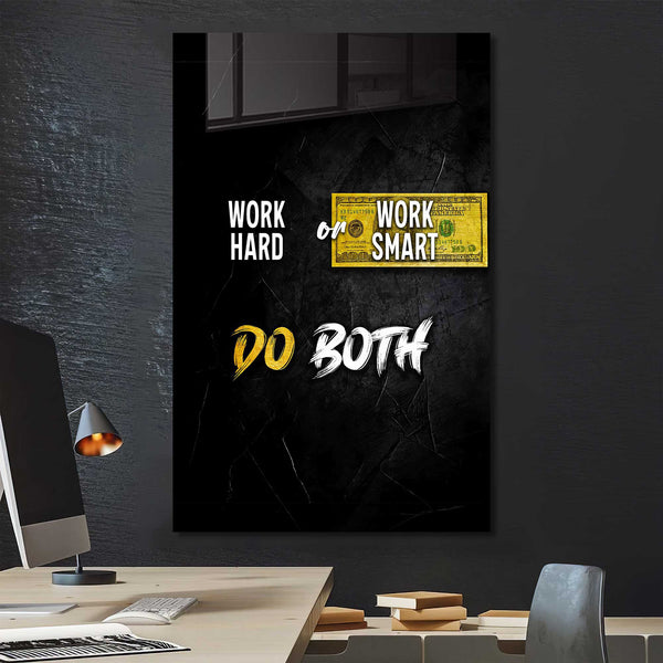 Work Hard Work Smart Cam Tablo