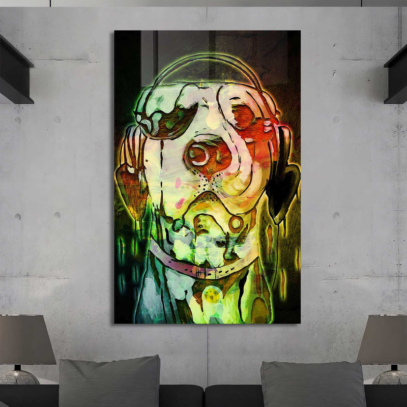 Cool Köpek Cam Tablo – Cam Tablo
