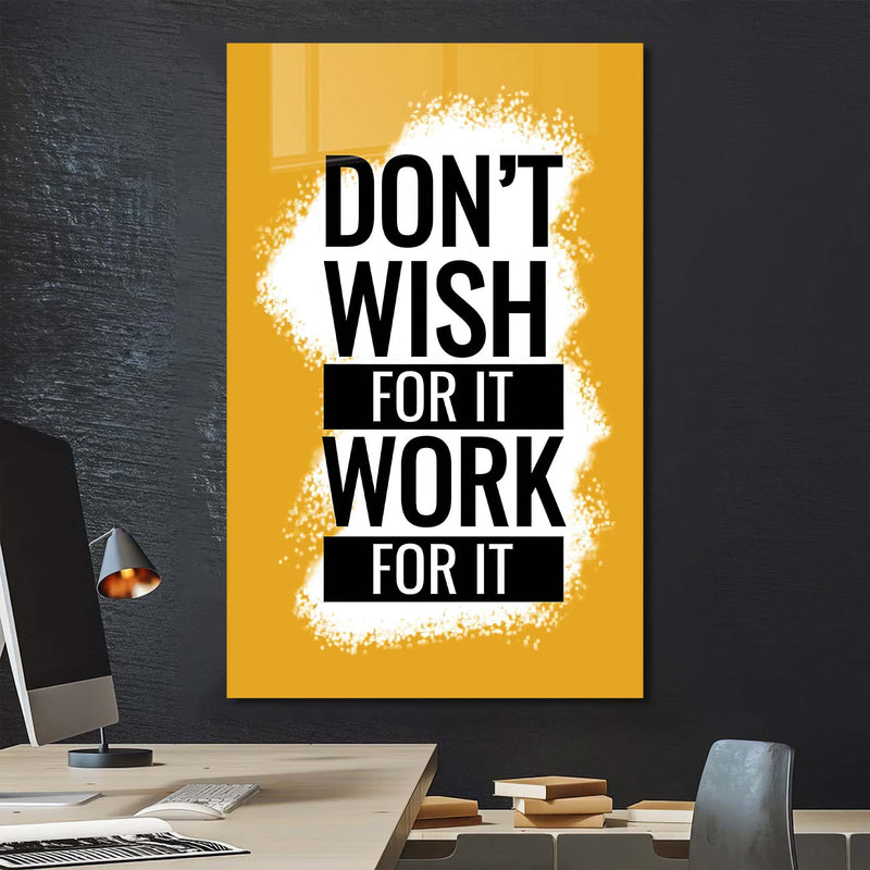 Don't Wish Cam Tablo – Cam Tablo