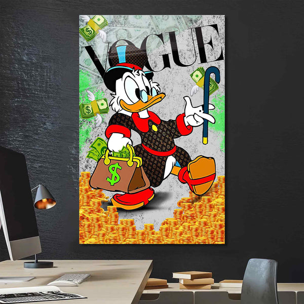 Donald Duck Vogue Cam Tablo