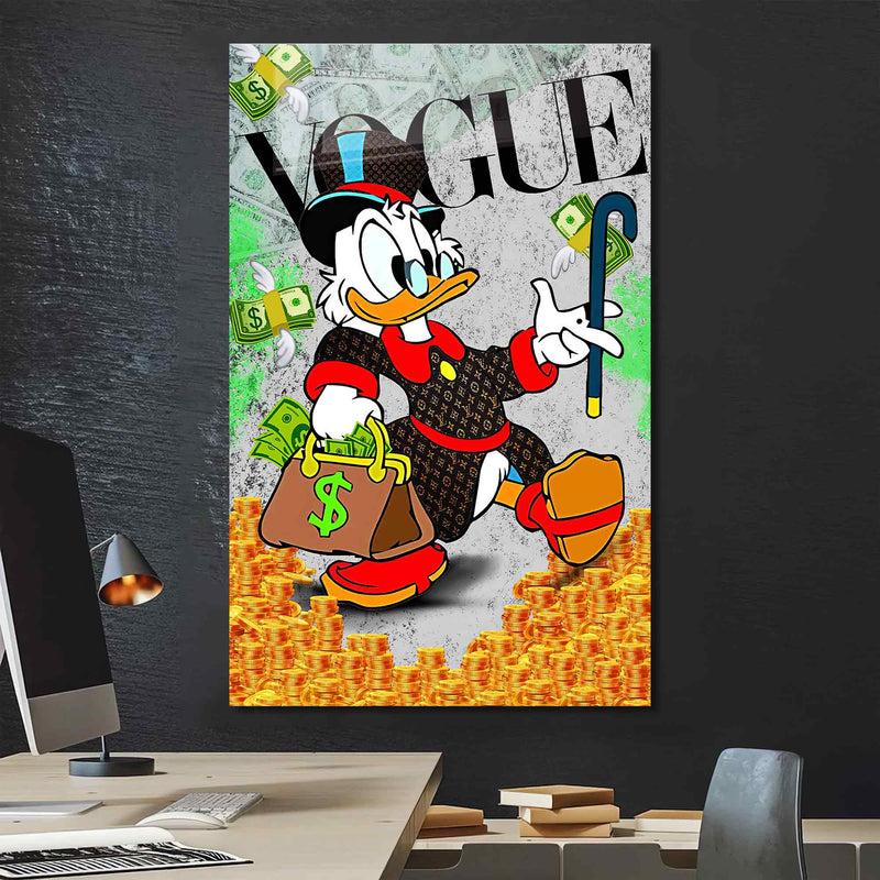 Donald Duck Vogue Cam Tablo – Cam Tablo
