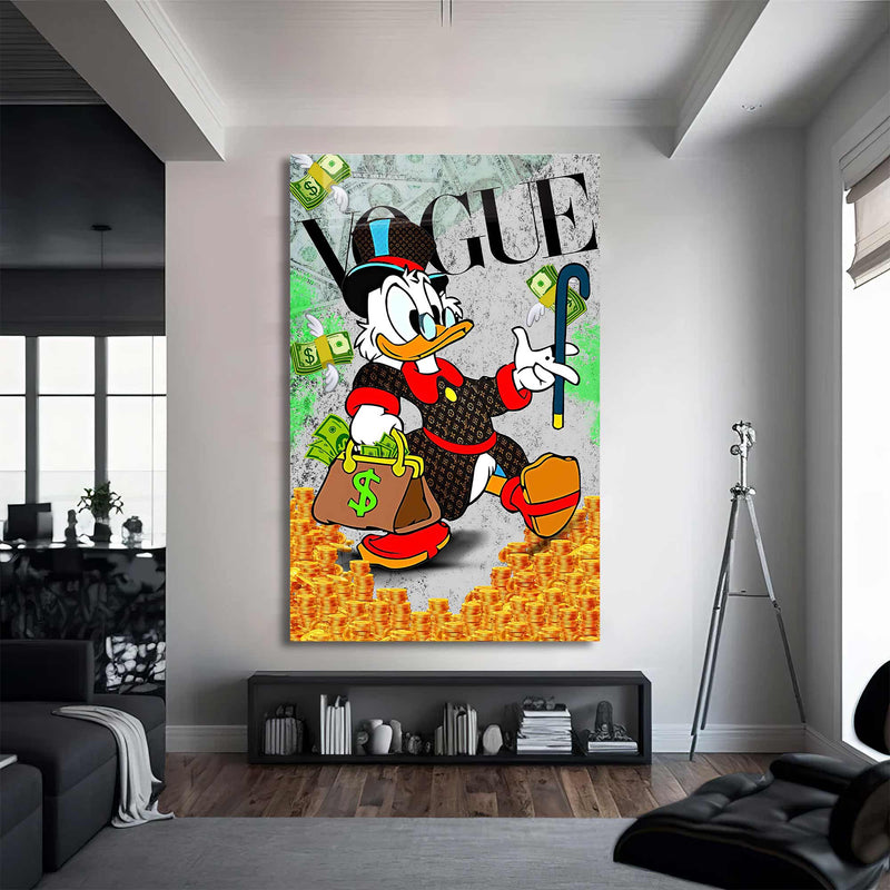 Donald Duck Vogue Cam Tablo – Cam Tablo
