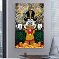 Zengin Donald Duck Cam Tablo