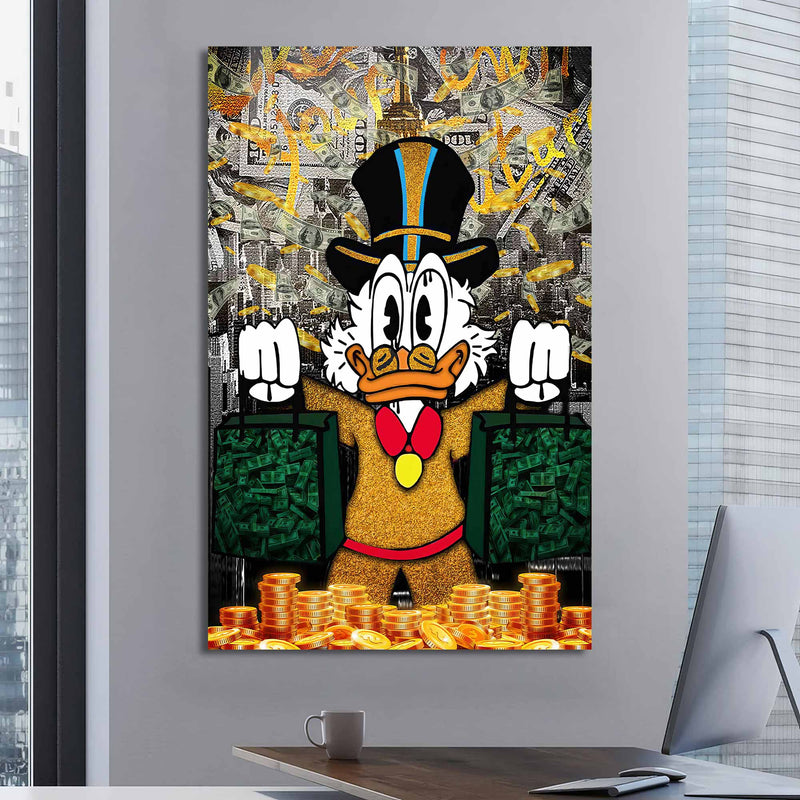 Zengin Donald Duck Cam Tablo