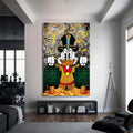 Zengin Donald Duck Cam Tablo