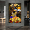 No Luck All Hustle Cam Tablo
